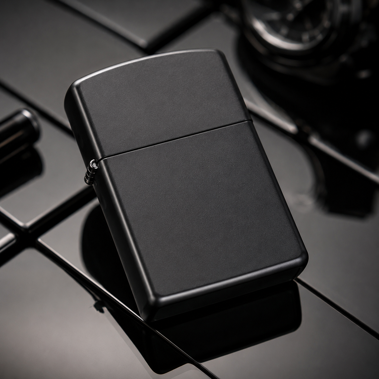 Matte Black Zorro   Lighter
